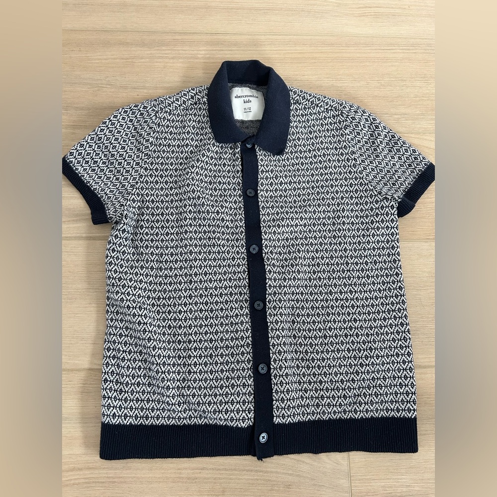 Abercrombie Kids Soft Button Up Collared Shirt